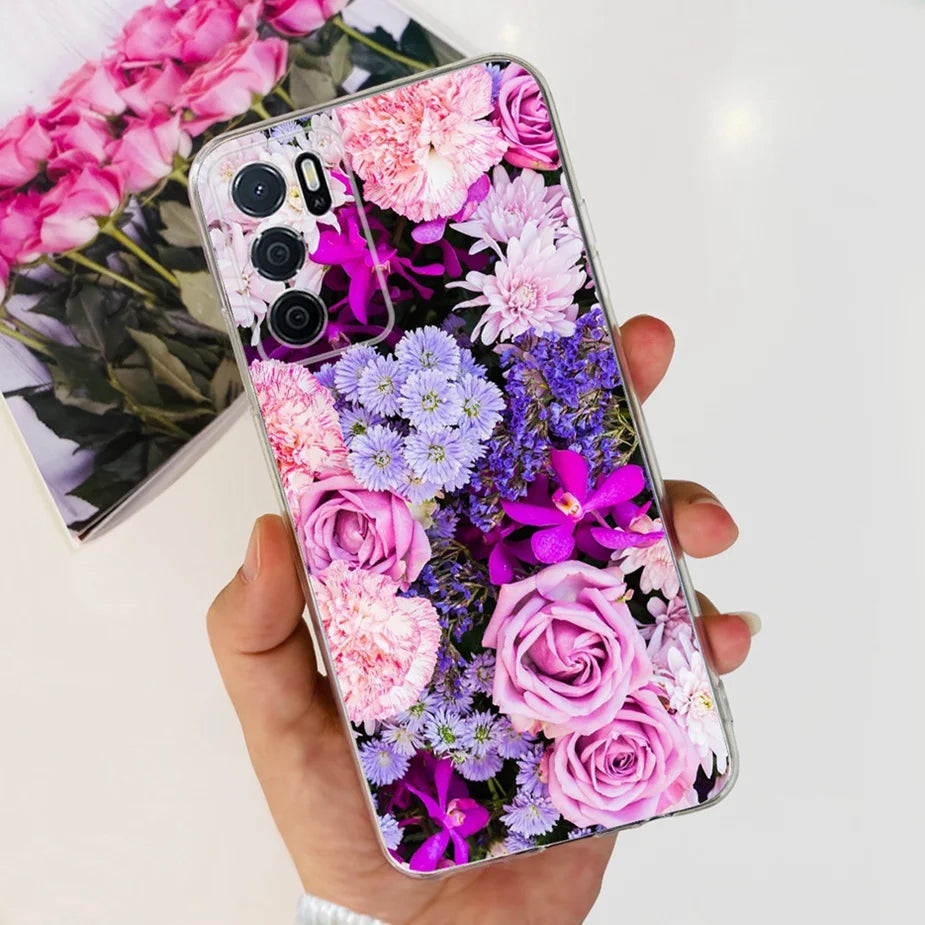Para Oppo A16 A16s funda elegante pintada contraportada suave funda de teléfono delgada para Oppo A16s OppoA16 s CPH2269 Coque Fundas carcasa de parachoques