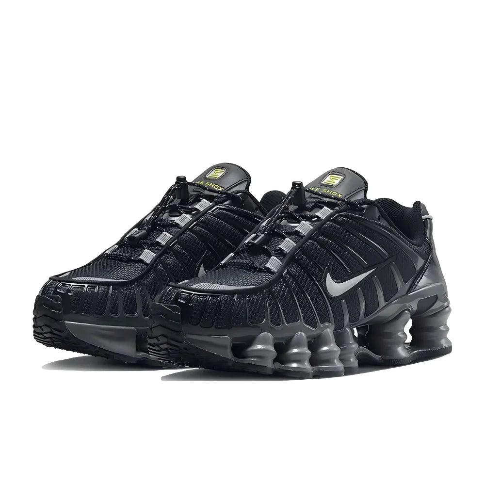 Zapatillas Nike SHOX R4 para correr para mujer, elegantes, con amortiguación de aire, antideslizantes, duraderas, transpirables, retro, FV0939-001