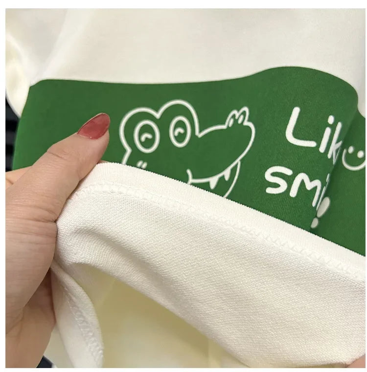Traje de manga corta para niños, conjunto a rayas para niñas y niños, Tops de verano + ropa corta para bebés, novedad de 2024