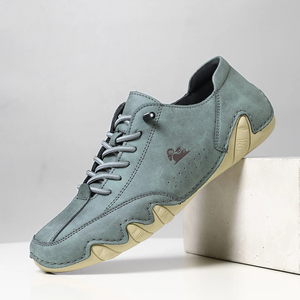 Zapatos de hombre para las cuatro estaciones, nuevos zapatos informales de talla grande, zapatos transpirables de suela suave a la moda para exteriores, zapatos deportivos para caminar para hombre