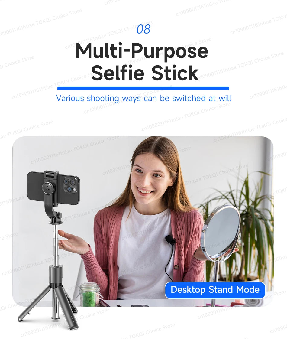 Trípode/palo Selfie F01, soporte para teléfono, Mini trípode portátil con Bluetooth inalámbrico para Android e Iphone, teléfono inteligente, disparo Vlog