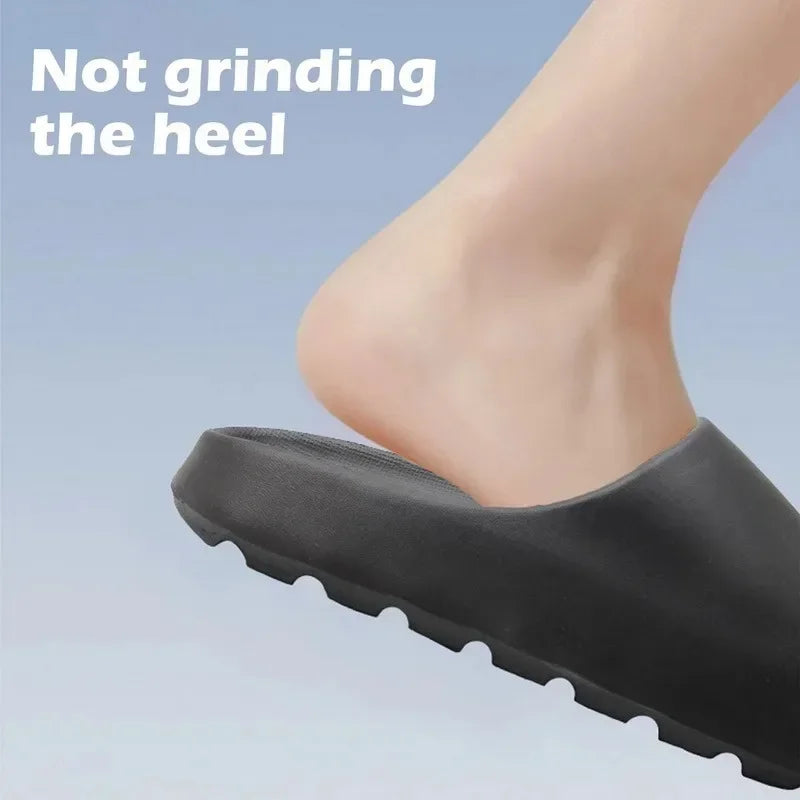 Zapatillas de coco, sandalias de suela gruesa de nube, moda de verano, zapatillas de playa de fondo suave para hombres, sandalias para mujeres, chanclas EVA