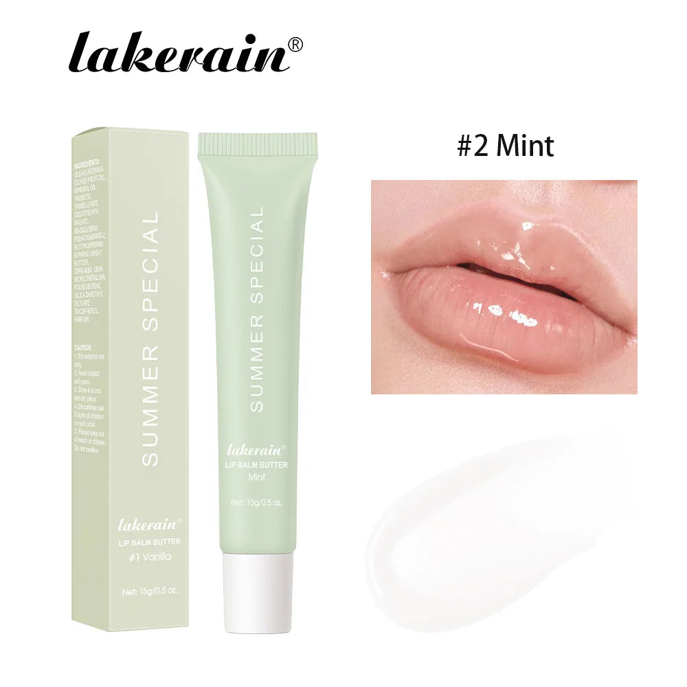 Bálsamo labial hidratante de verano, bálsamo labial hidratante para mantequilla, cuidado diario, bálsamo labial, maquillaje de aceite labial
