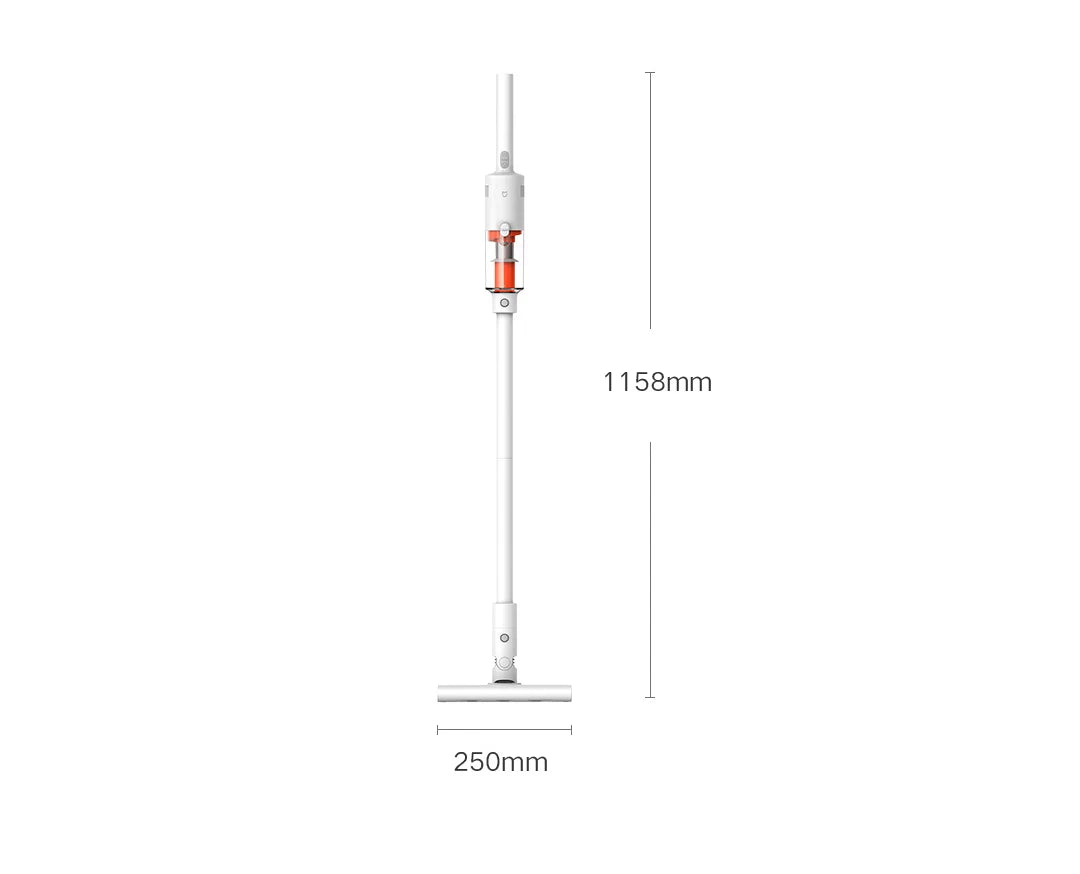 Aspiradora Ligera MIJIA, 22,000 Pa de Succión, 2 Modos de Limpieza, Accesorios Lavables, Tipo-C, 40 Minutos de Autonomía, Versión China