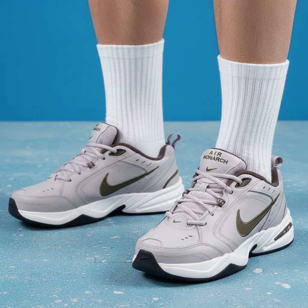 Zapatos Nike para hombre Air Monarch Iv, zapatos deportivos informales ligeros, zapatos para correr con amortiguación transpirable