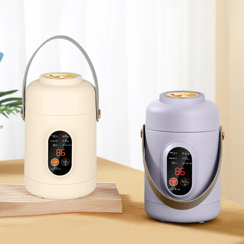 Nueva olla arrocera multifuncional, hervidor eléctrico portátil pequeño de viaje, Cocina eléctrica para el hogar, olla caliente de 110V, enchufe europeo de 220V EE. UU./220V