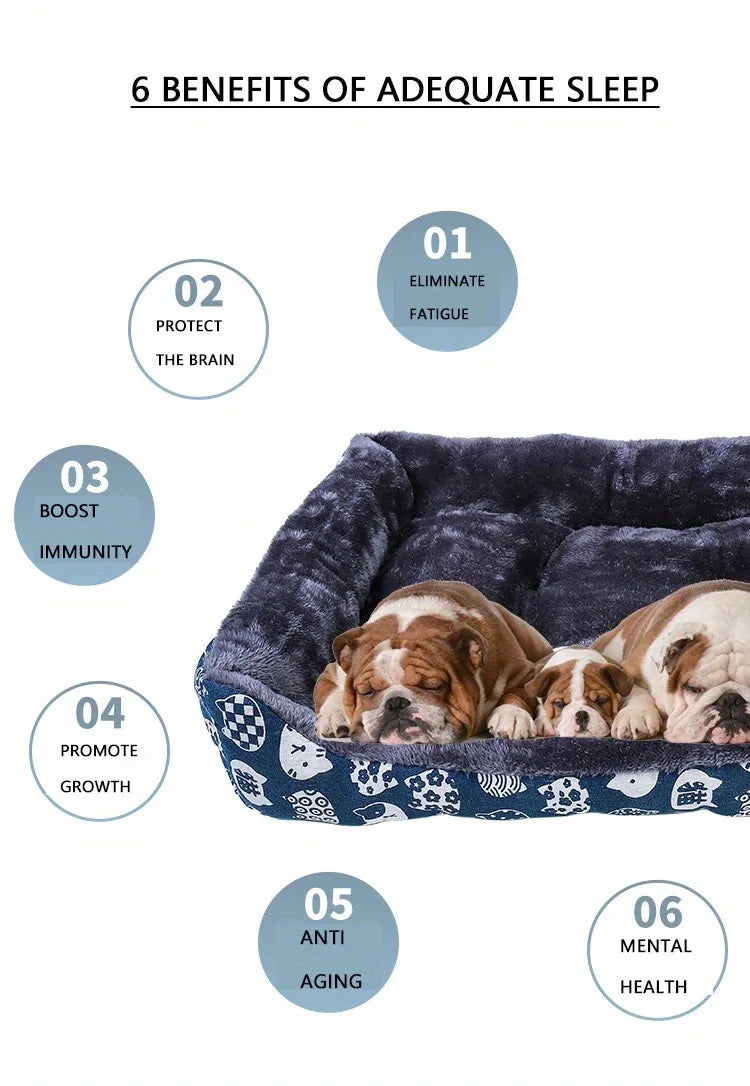 Cama para perros, cojín para sofá, suministros para mascotas de temporada, suministros suaves y cómodos, camas para gatos grandes, medianas y pequeñas para el hogar