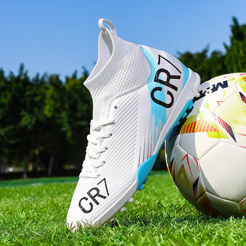 Nuevas botas de fútbol para hombre, gran oferta, zapatos de fútbol profesionales de alta calidad, zapatillas de fútbol para mujer, zapatillas unisex ultraligeras TF/FG