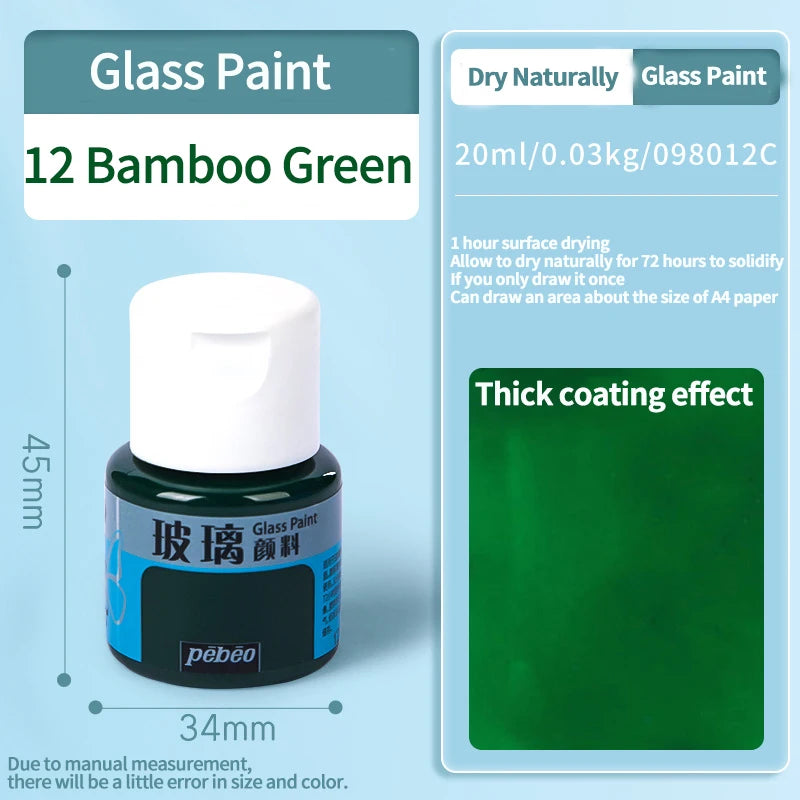 Botella de colores de pintura acrílica, 24 colores, 20/25 ml, pigmento de Graffiti hecho a mano DIY para dibujo de artista, pintura de Color agua de vidrio Gouache