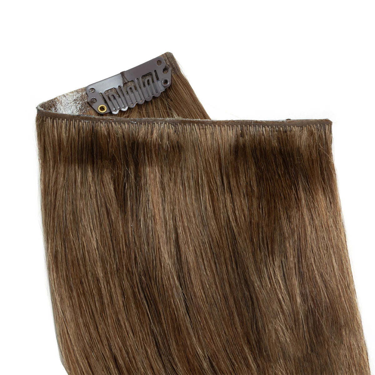 Human Hair Invisible PU Clip In Extensions Injected PU Tape Weft 7Pcs/set 12-24inch 100G 120G Clip On Hair Comfortable Wear