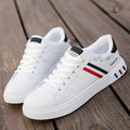 Zapatillas Casuales para Hombre 2026, Nuevas Zapatillas Blancas con Cordones a la Moda, Zapatos Deportivos Cómodos para Estudiantes, Tallas Grandes, Zapatillas Vulcanizadas