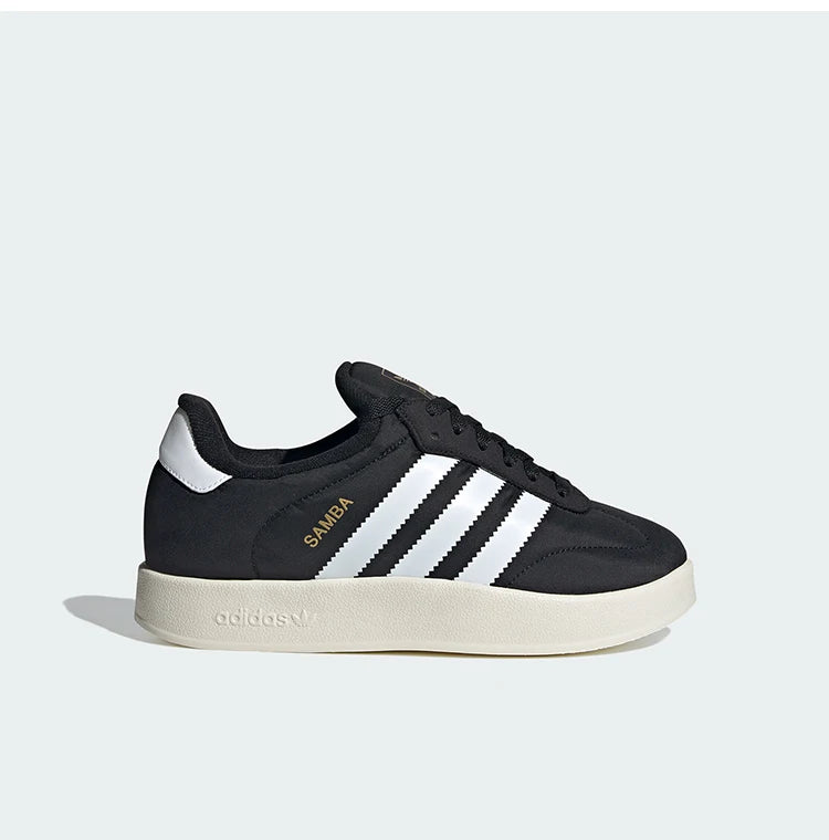 Adidas genuinos tres rayas hombres y mujeres clásico casual suela gruesa zapatos bajos IE1434