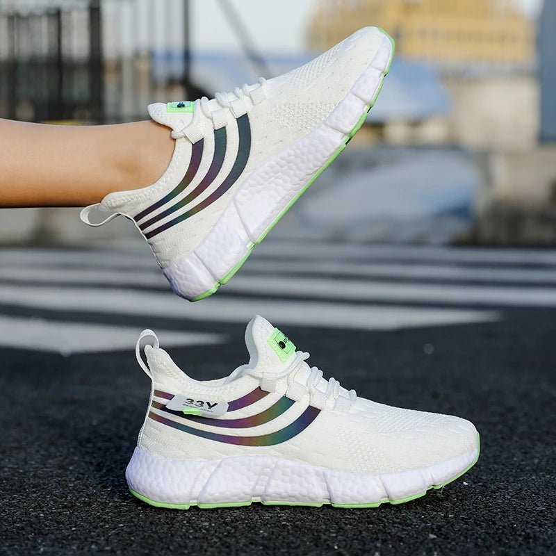 Zapatillas de deporte para hombre, zapatos informales clásicos transpirables, zapatillas de Tenis para hombre, novedad de 2024, zapatos cómodos de malla para exteriores para hombre, Tenis Masculino