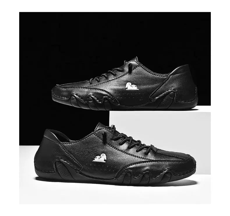 Zapatos de hombre para las cuatro estaciones, nuevos zapatos informales de talla grande, zapatos transpirables de suela suave a la moda para exteriores, zapatos deportivos para caminar para hombre
