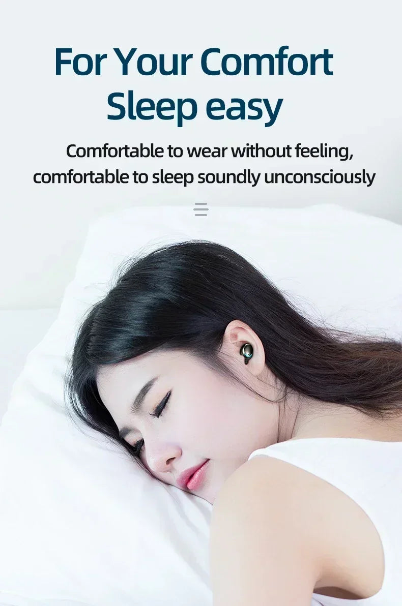 Nuevos Auriculares Bluetooth 9D Estéreo con Bajos Profundos, Auriculares Deportivos Manos Libres con Control Táctil, Auriculares Inalámbricos Tws Resistentes al Agua