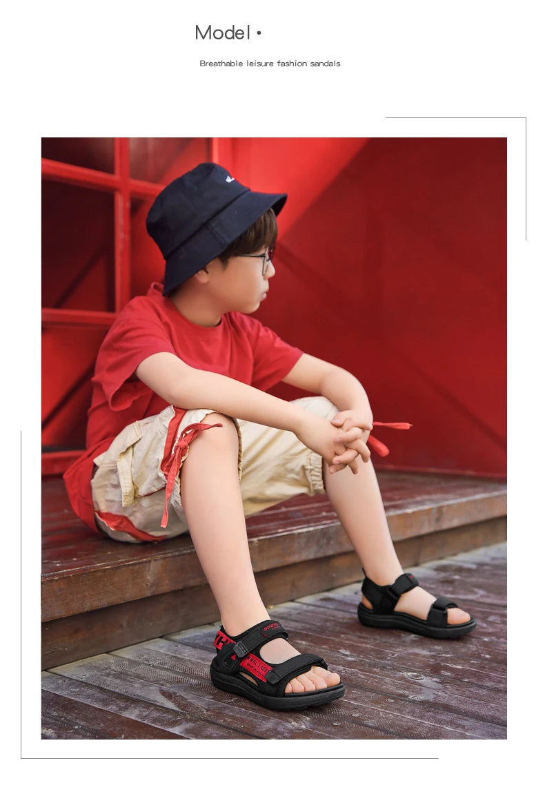 Sandalias de verano para niños, zapatillas de moda para niños y niñas, zapatos de playa al aire libre, calzado antideslizante, gran oferta