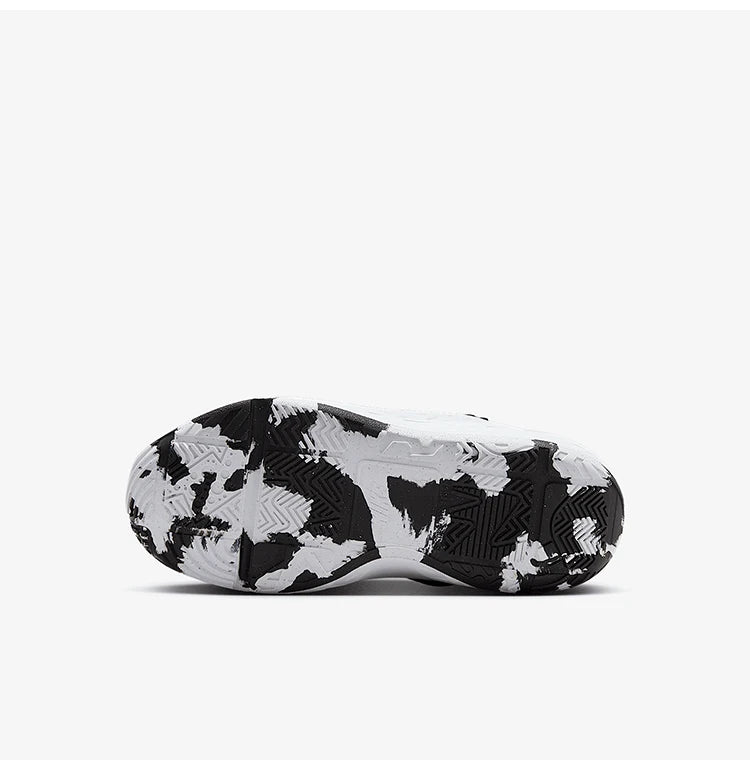 Zapatillas de baloncesto acolchadas Nike Authentic Team Hustle 12 para niños HF6280-101