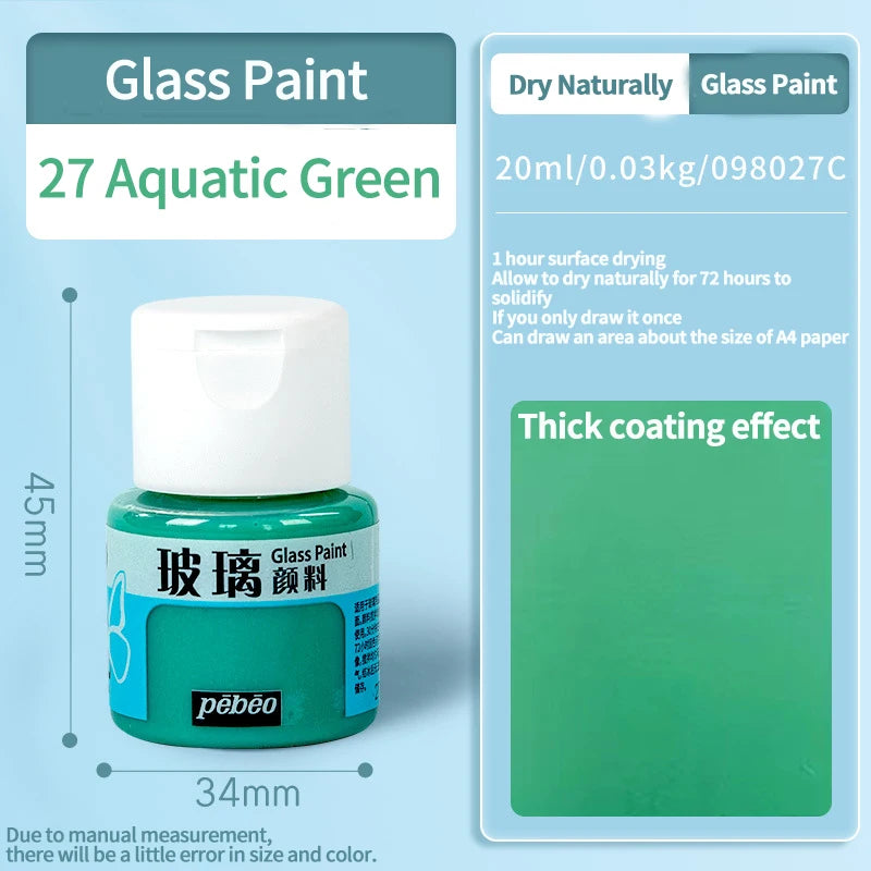 Botella de colores de pintura acrílica, 24 colores, 20/25 ml, pigmento de Graffiti hecho a mano DIY para dibujo de artista, pintura de Color agua de vidrio Gouache