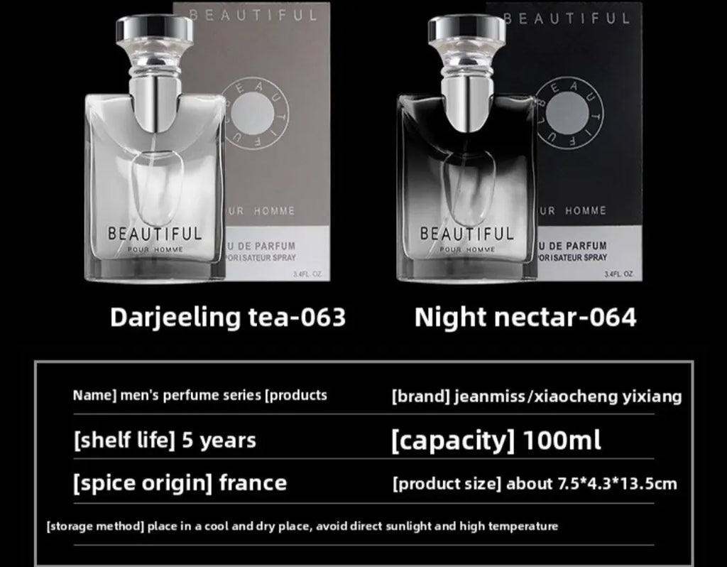 Fascination-Perfume para Hombre, 100ml, fragancia de Colonia de larga duración, aroma de té, feromonas para Hombre, fragancia Original en aerosol, Parfum para Hombre
