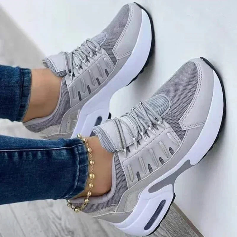 Tenis Mujer Zapatillas De deporte plataforma zapatos casuales para Mujer 2025 nueva comodidad malla antideslizante Zapatillas De correr De talla grande Zapatillas De Mujer