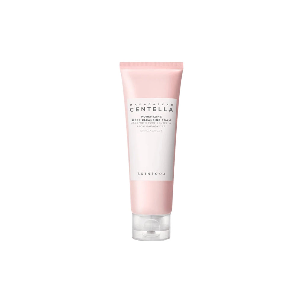 SKIN1004 Madagascar Centella Poremizing Deep Cleansing Foam 125ml, Espuma Rica en Espuma, Limpieza Profunda, K-Beauty, Maquillaje Coreano