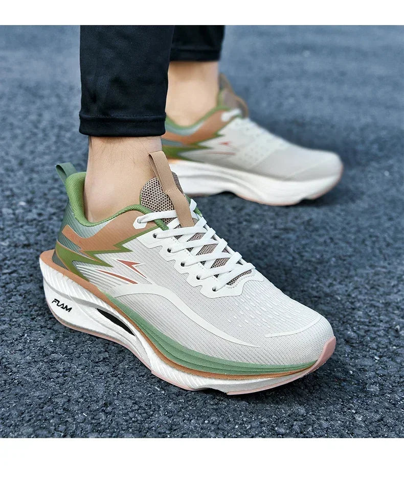 Zapatos deportivos de alta calidad para hombre, zapatillas informales con plataforma para correr, entrenador para hombre, zapatillas de baloncesto transpirables para caminar para mujer