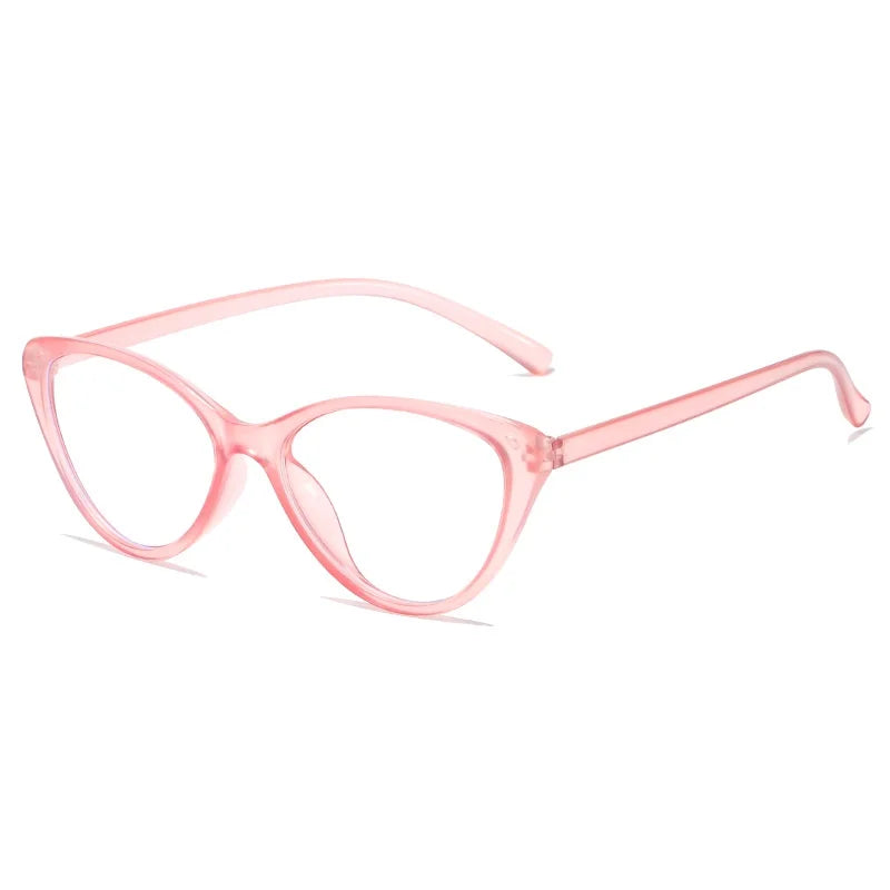 Gafas de vestir a la moda con lentes planas para mujer, ojo de gato, adecuadas para ropa diaria y fotografía callejera