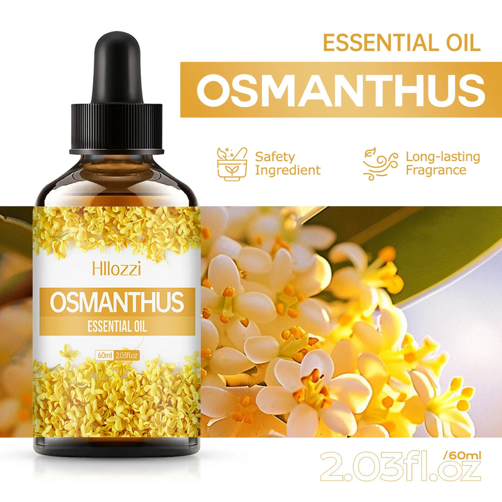 100ml/60ml/30ml aceite esencial de Osmanthus aceite esencial de planta humidificador de aceite esencial puro jabón de aromaterapia producción DIY