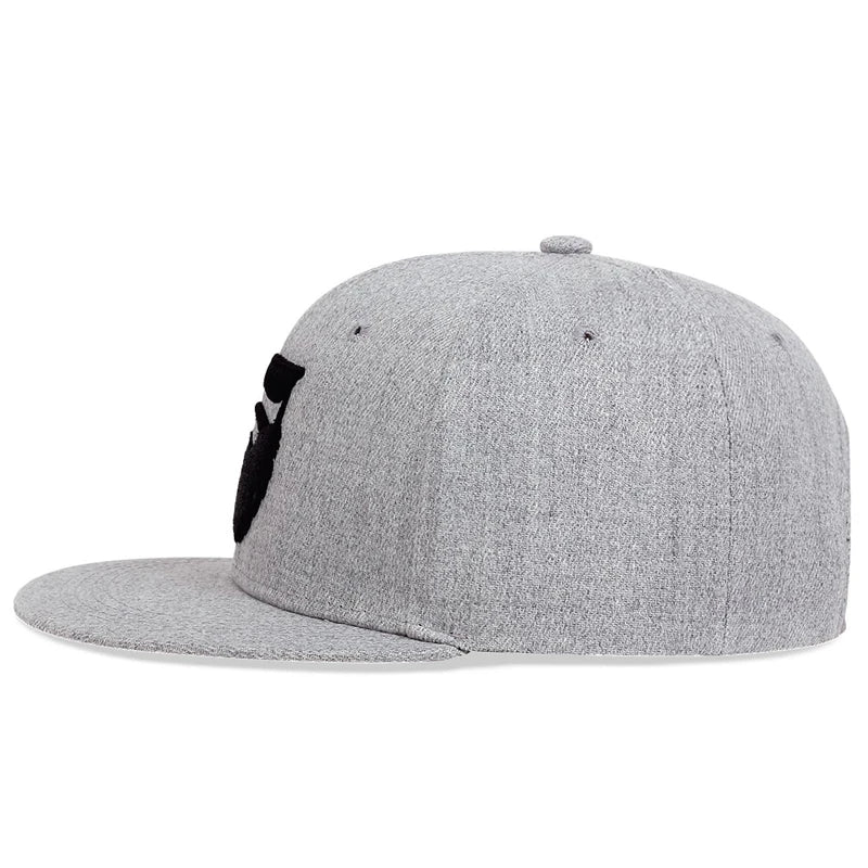 Moda hombres mujeres algodón Snapback sombrero Hip Hop gorra de béisbol barba viejo hombres bordado gorras de camionero ajustable ocio al aire libre sombreros