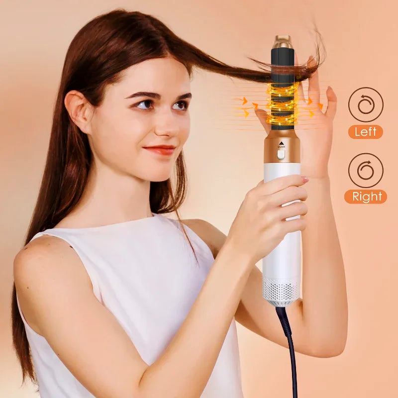 Secador de pelo 5 en 1, juego de peine caliente, plancha rizadora profesional, herramienta de estilismo para Dyson Airwrap, secador de pelo para el hogar