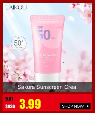 LAIKOU-mascarilla de suero labial de flor de cerezo, reparación de exfoliación de grietas secas, Reduce las líneas finas de los labios, esencia hidratante, cuidado de belleza Sakura, 8g