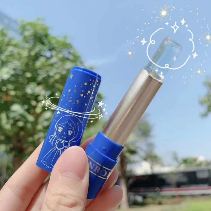 Brillo de labios de doble Color, bálsamo labial hidratante, gelatina decolorante, resistente al agua, antigrietas, cuidado de los labios, cosméticos para estudiantes, lápiz labial