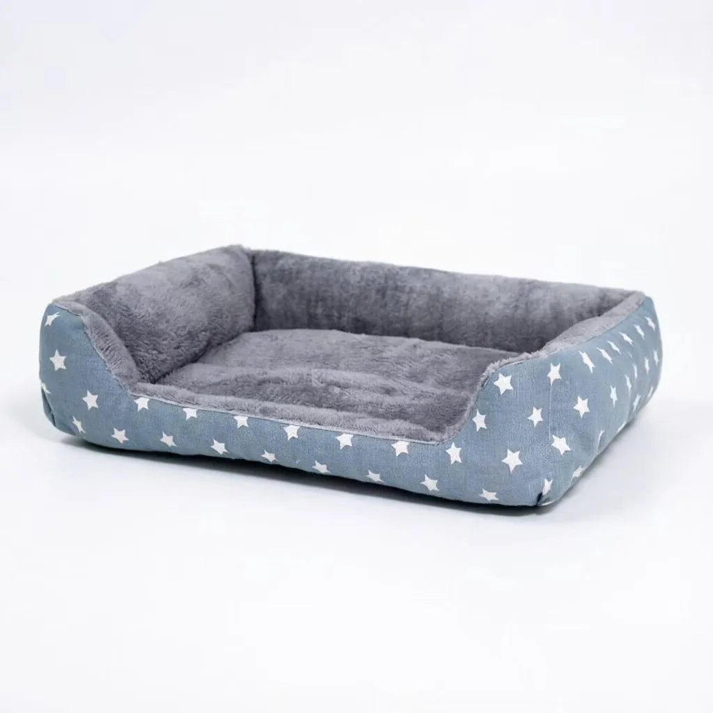 Cama Rectangular de Felpa Suave para Perros, Sofá Cálido Antideslizante para Gatos y Perros Pequeños, Cojín de Corduroy