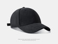 Gorras de béisbol de gamuza a la moda para hombre y mujer, gorra de hip hop retro sólida para otoño e invierno, gorra unisex ajustable con visera para el sol