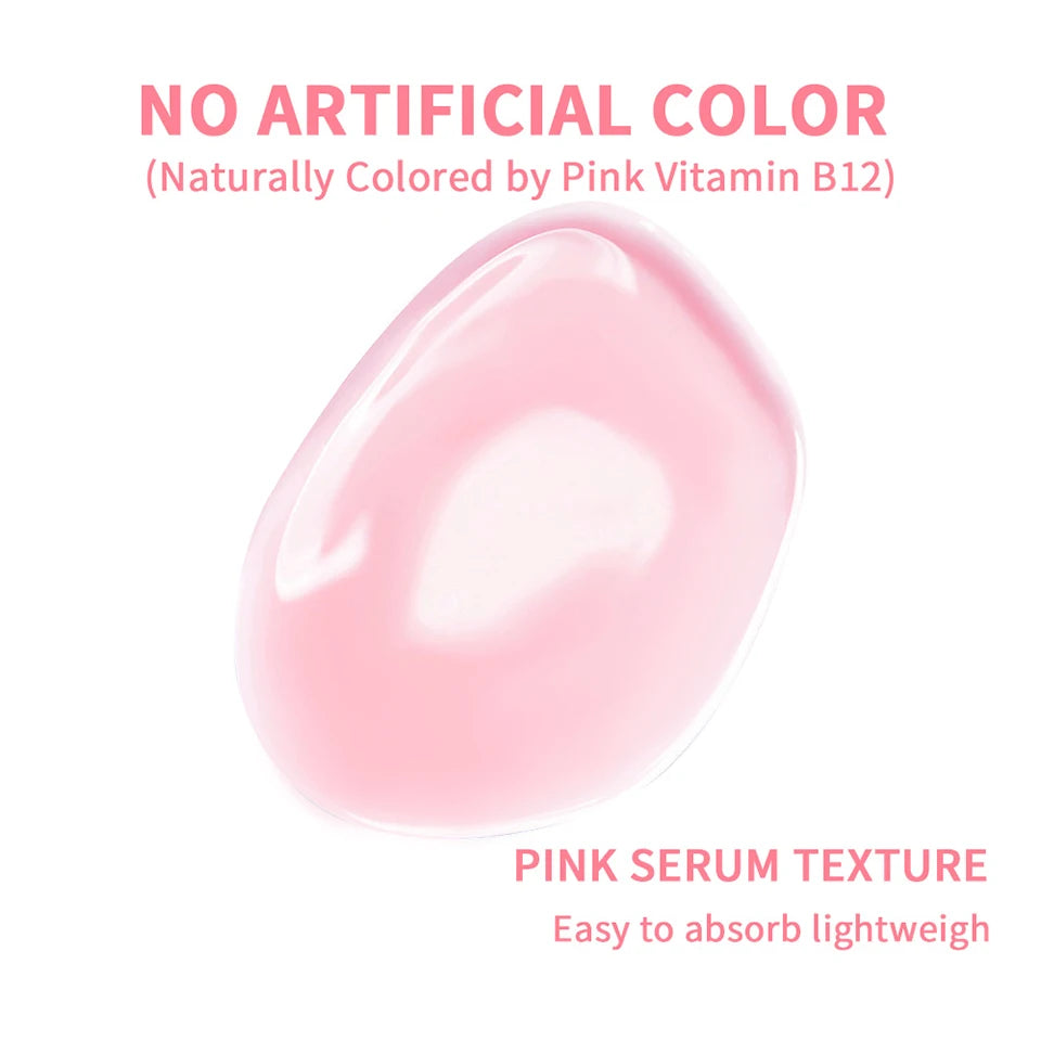 Salmón DNA PDRN, suero péptido rosa, suero brillante rosa, elimina la oscuridad de la piel, hidratante, reafirmante, cuidado de la piel coreano