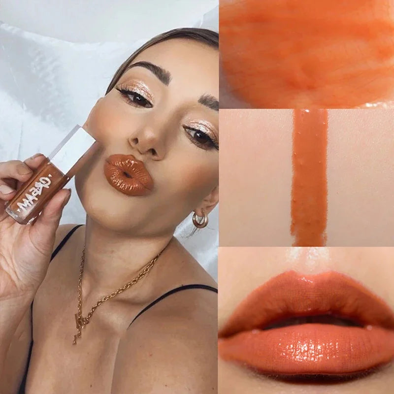 Moda Fenty belleza esmalte de labios humedecer brillo brillo labio regordete maquillaje para principiantes lápiz labial líquido cosméticos de maquillaje femenino