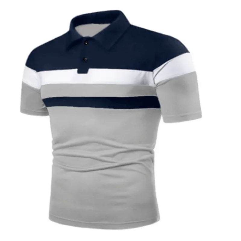 Nueva camiseta Polo de lujo de verano para hombre, Polo de marca de talla grande, camisetas de manga corta con cuello vuelto, camiseta de negocios 8XL