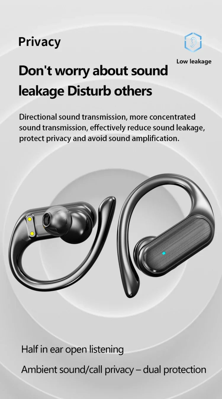 Para CB & JBL Bluetooth TWS auriculares inalámbricos A520 Auricles auriculares ganchos para las orejas juego auriculares deportivos Control táctil auriculares con micrófono