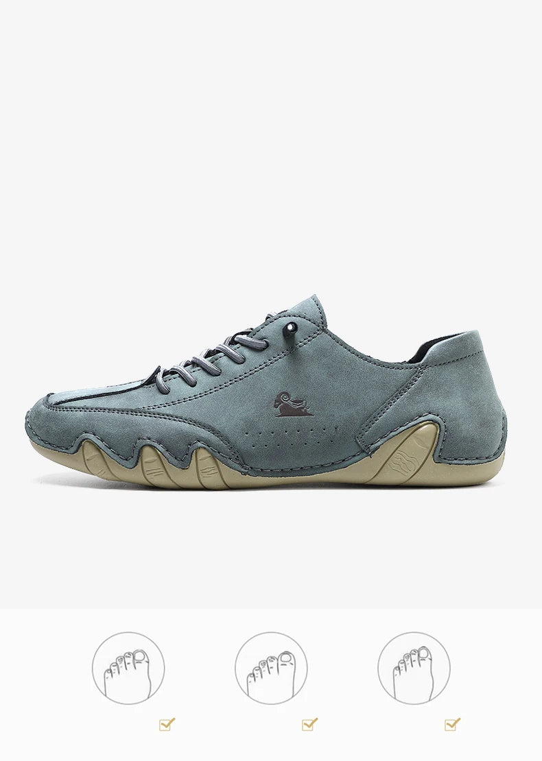 Zapatos de hombre para las cuatro estaciones, nuevos zapatos informales de talla grande, zapatos transpirables de suela suave a la moda para exteriores, zapatos deportivos para caminar para hombre