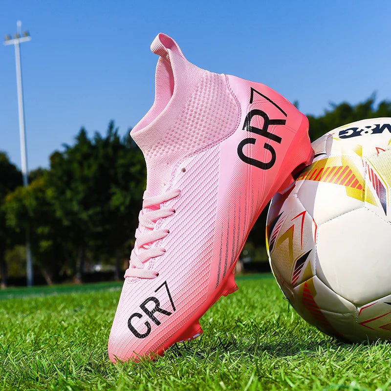 Nuevas botas de fútbol para hombre, gran oferta, zapatos de fútbol profesionales de alta calidad, zapatillas de fútbol para mujer, zapatillas unisex ultraligeras TF/FG