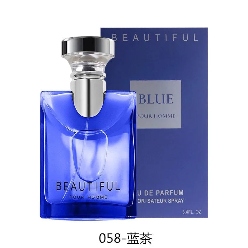 Fascination-Perfume para Hombre, 100ml, fragancia de Colonia de larga duración, aroma de té, feromonas para Hombre, fragancia Original en aerosol, Parfum para Hombre