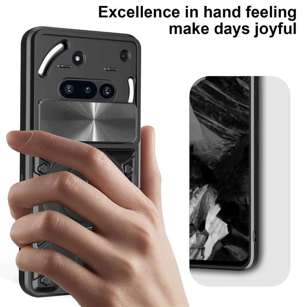 Funda protectora para nada teléfono 3a, funda con soporte de anillo, protección de lente, Fundas Coque Capa