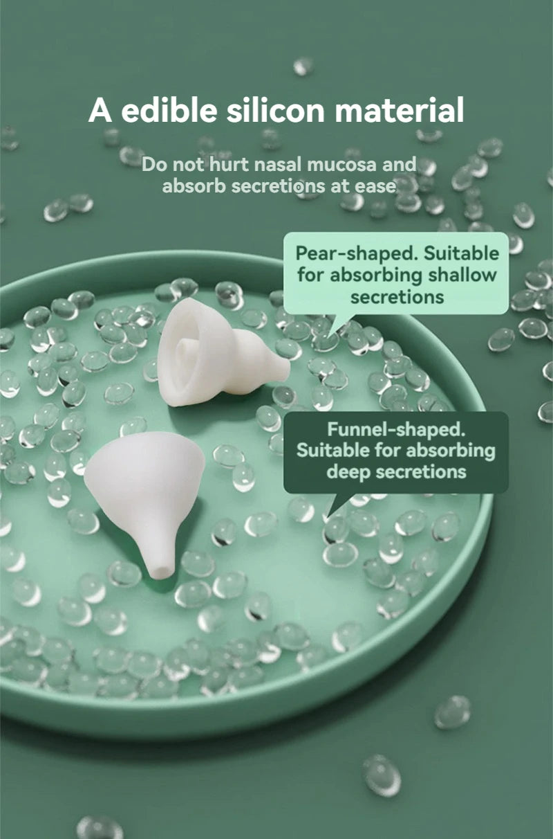 Aspirador Nasal eléctrico para bebé, nuevo patrón, versión de carga, aspirador Nasal para bebé recién nacido, succión, previene la congestión Nasal, 2025