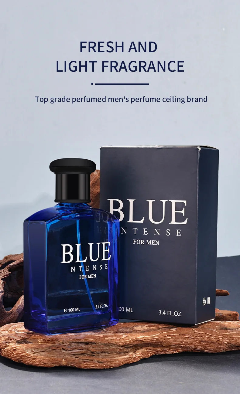 Perfume de Marca de 100 ml, Perfume Masculino Musk, Spray de Larga Duración, Fragancia Floral Ligera, Regalo Romántico y Seductor