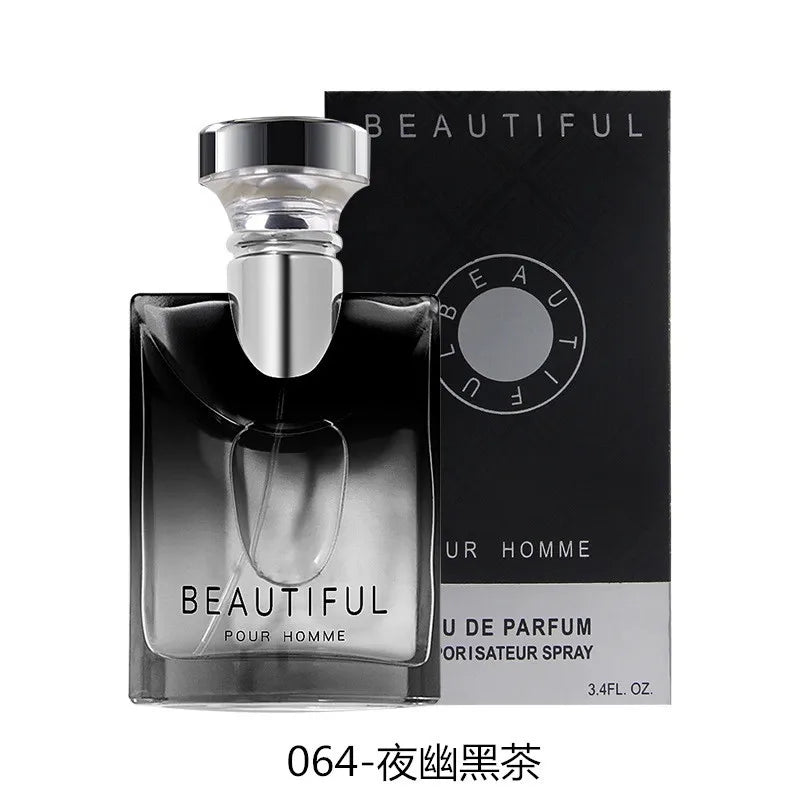 Fascination-Perfume para Hombre, 100ml, fragancia de Colonia de larga duración, aroma de té, feromonas para Hombre, fragancia Original en aerosol, Parfum para Hombre