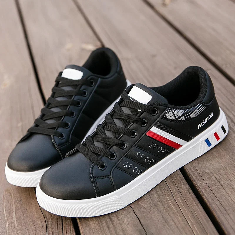 Zapatillas Casuales para Hombre 2026, Nuevas Zapatillas Blancas con Cordones a la Moda, Zapatos Deportivos Cómodos para Estudiantes, Tallas Grandes, Zapatillas Vulcanizadas