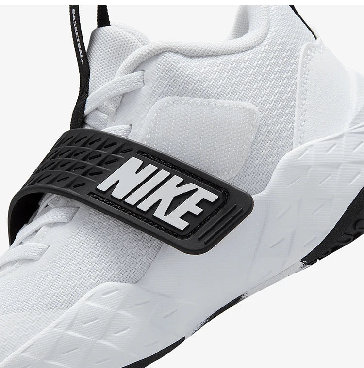 Zapatillas de baloncesto acolchadas Nike Authentic Team Hustle 12 para niños HF6280-101
