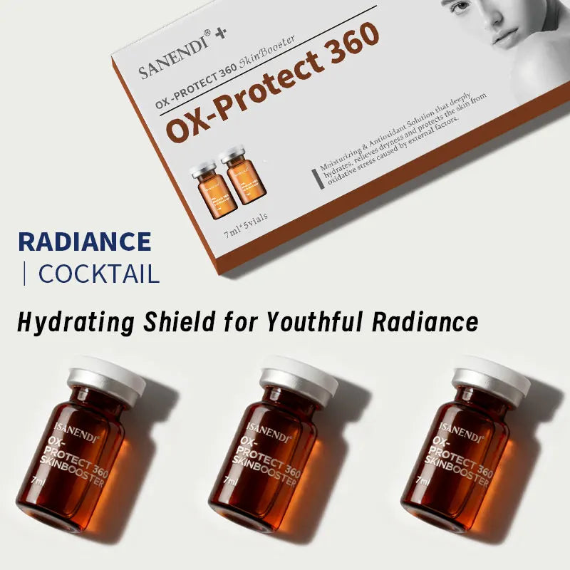 Suero de coquetel para la piel, ampolla Facial Dermapen, ácido hialurónico hidratante, pigmento antienvejecimiento, juego de cuidado de la piel, 7ml x 5 viales