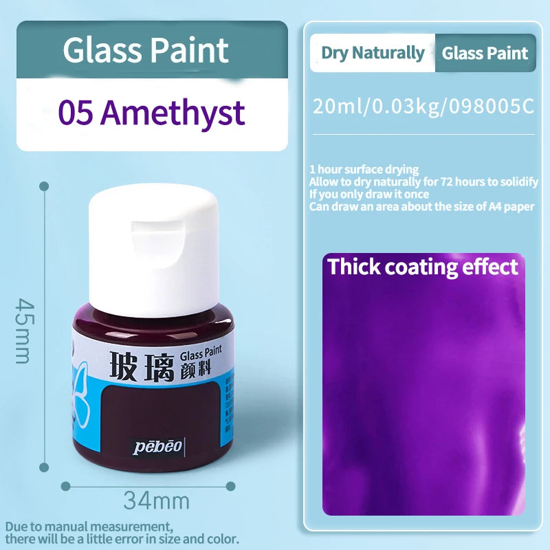 Botella de colores de pintura acrílica, 24 colores, 20/25 ml, pigmento de Graffiti hecho a mano DIY para dibujo de artista, pintura de Color agua de vidrio Gouache