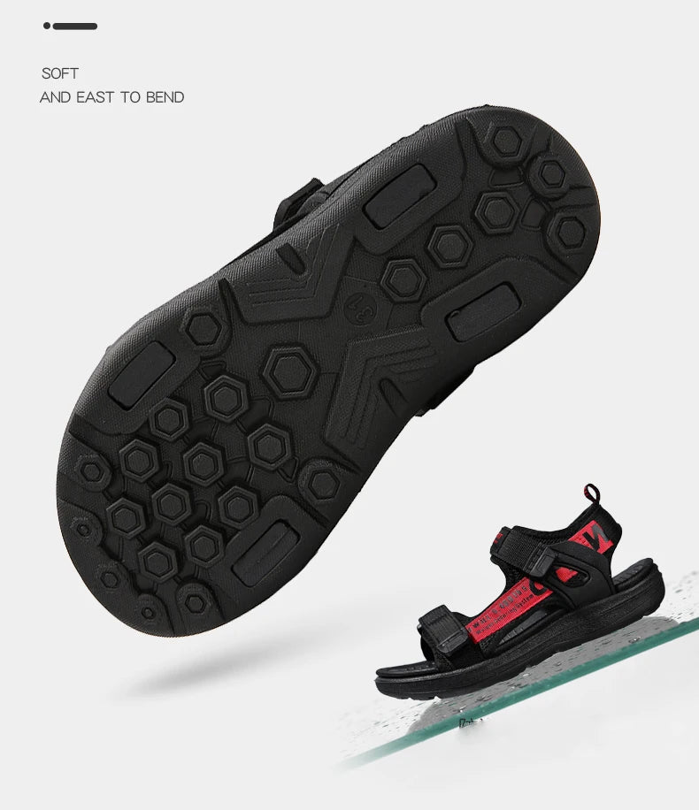 Sandalias de verano para niños, zapatillas de moda para niños y niñas, zapatos de playa al aire libre, calzado antideslizante, gran oferta